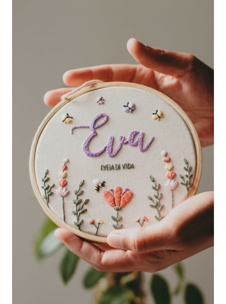 Bebek/çocuk Odası Isimli Kapı Süsü/punch Nakış Duvar Panosu/bebek Hediyelik Hastane Kapı Süsü