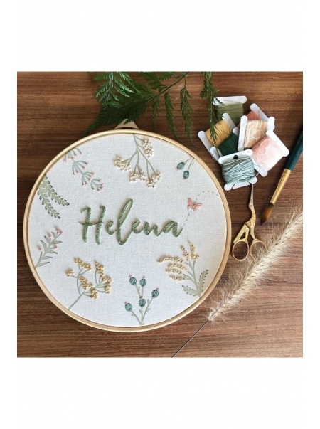 Bebek/çocuk Odası Isimli Kapı Süsü/punch Nakış Duvar Panosu/bebek Hediyelik Hastane Kapı Süsü