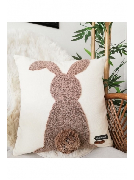 Bebek Çocuk Odası Dekoratif Yastık Kılıfı / Punch Işleme