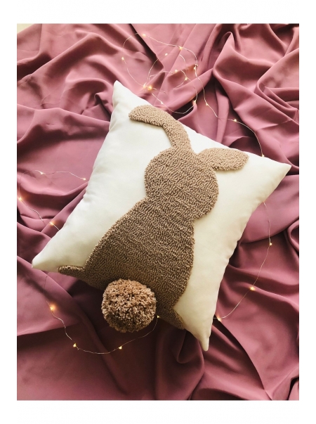 Bebek Çocuk Odası Dekoratif Yastık Kılıfı / Punch Işleme