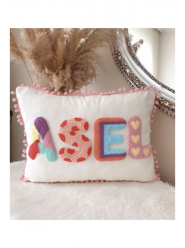 Bebek Çocuk Odası Isimli Dekoratif Yastık...