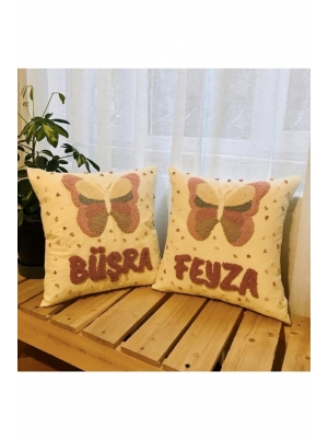 Bebek Çocuk Odası Isimli Dekoratif Yastık Kılıfı /takı...