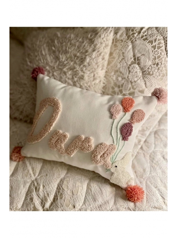 Bebek Çocuk Odası Isimli Dekoratif Yastık...