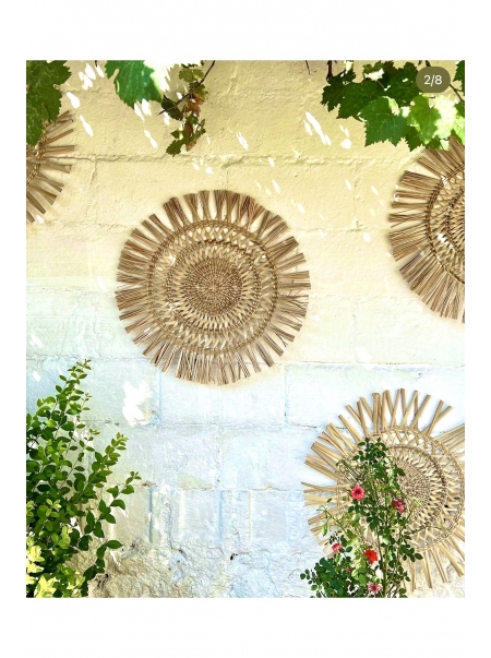 Duvar Süsü Bohem Ev Ve Duvar Dekorasyonu, Bahçe Ve Duvar Şapkası, Duvar Aksesuarı Salon Hol Dekoru