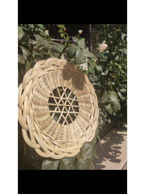 Duvar Dekoru Rattan Dekorasyon Ürünü