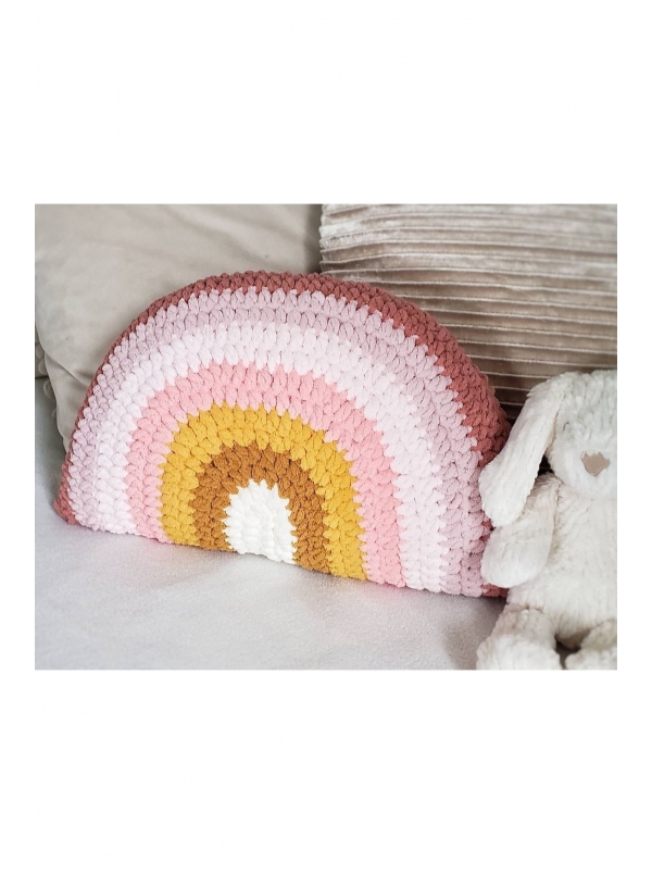 Gökkuşağı Kırlent Dekoratif Çocuk Yastık Kılıfı