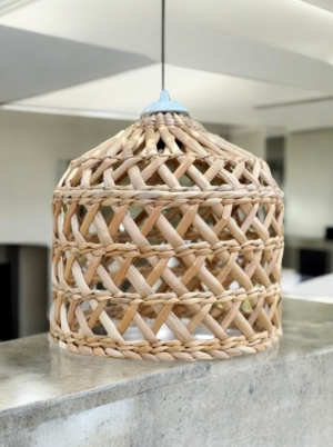 Natural Örgü Model Hasır Avize / 005
