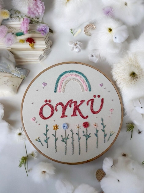 Gökkuşağı İsme Özel Pano