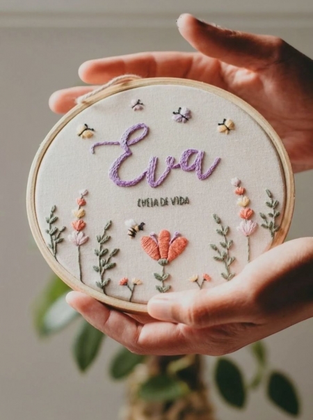 Mini Kelebek Detaylı İsme Özel Pano