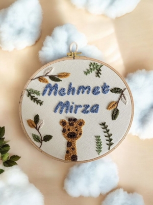 Zürafa İsme Özel Pano 2