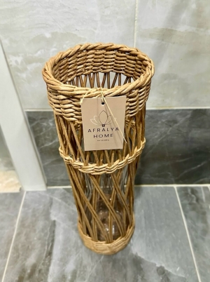 İskandinav Bohem Kahve Vazo/ Pampas Vazosu 2