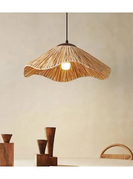 Rafya Avize ''Bohem - Hasır - Rattan - Rafya'' Duy Dahil