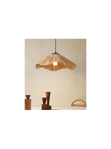 Rafya Avize ''Bohem - Hasır - Rattan - Rafya'' Duy Dahil