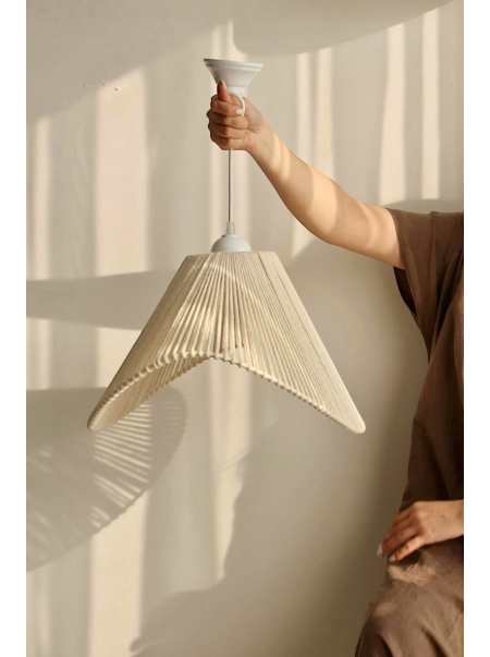 Ev Dekorasyonu Aydınlatma İskandinav Rustik Tarz Bohem Avize ( Duy Dahildir)