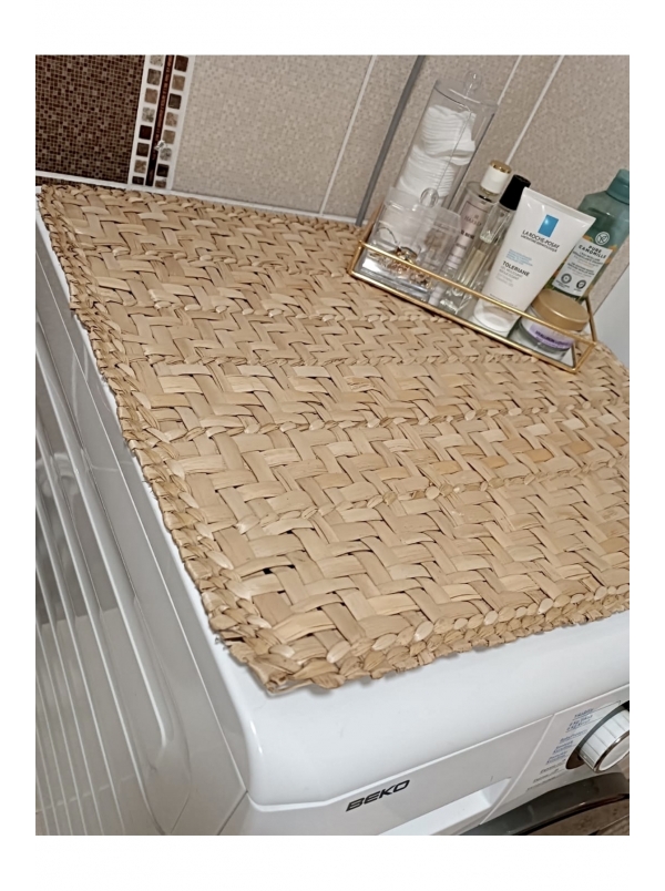 Hasır Çamaşır Makinesi Örtüsü-banyo Çamaşır...