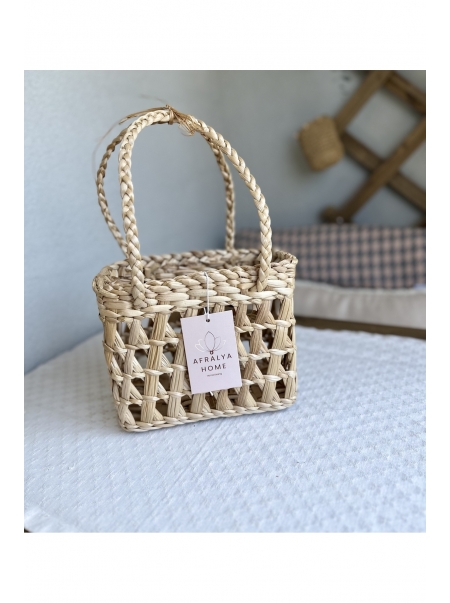 Kadın Hasır Çanta Özel Tasarım