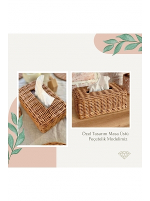 Alt Kısmı Açık Kapak Model Peçetelik 2